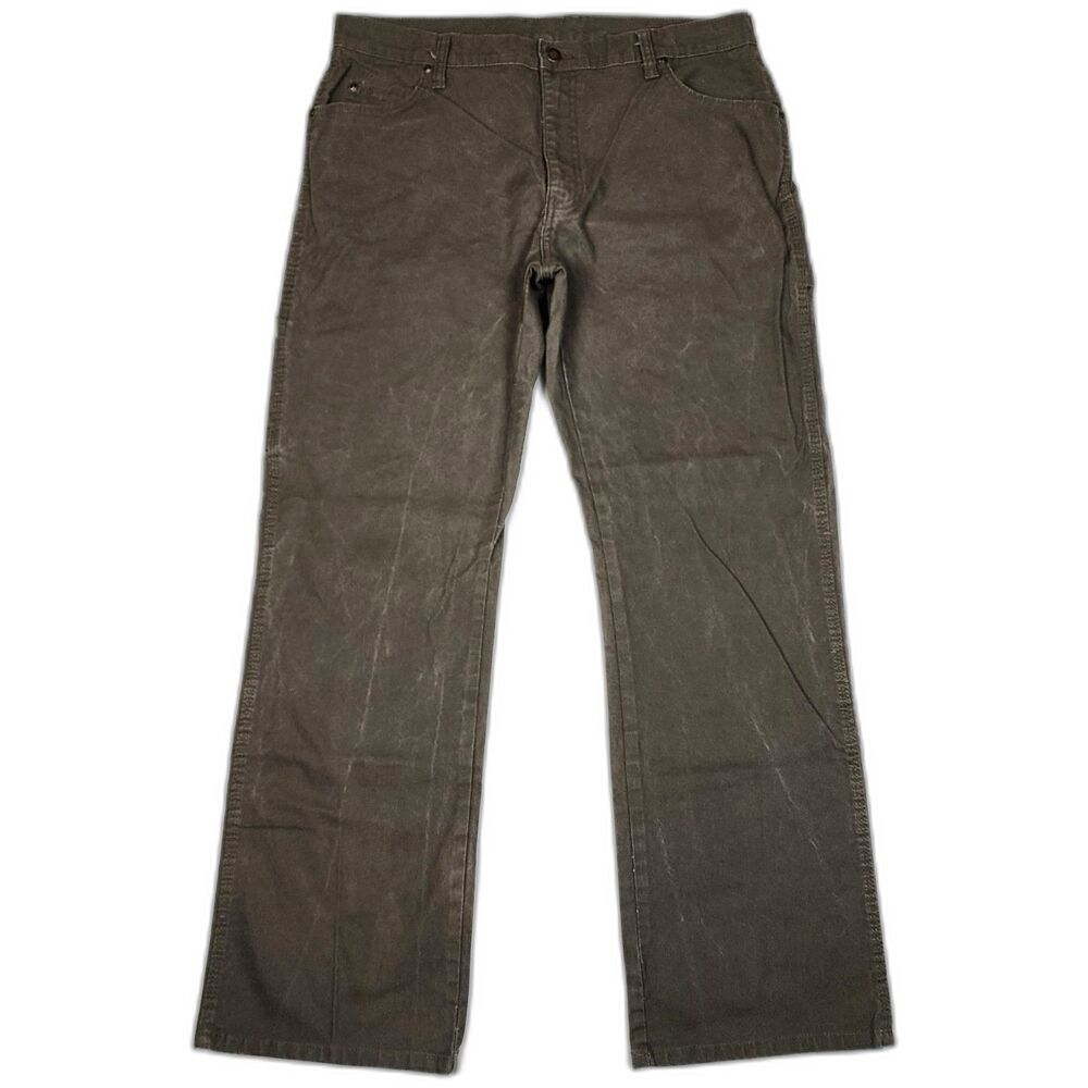 Dickies Workwear Carpenter Utility Dark Gray Pants Jeans Men's Size 36 x 32